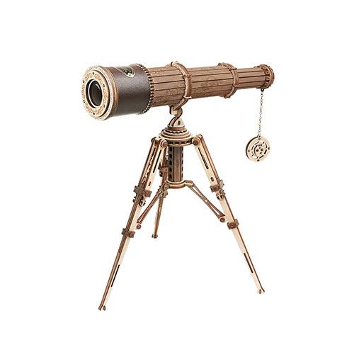Telescopio de madera - Puzzle 3D2