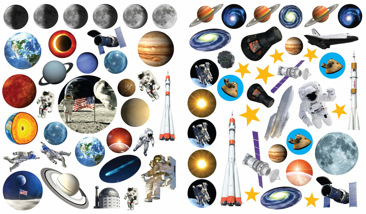 Libro Eyelike Stickers: Space2