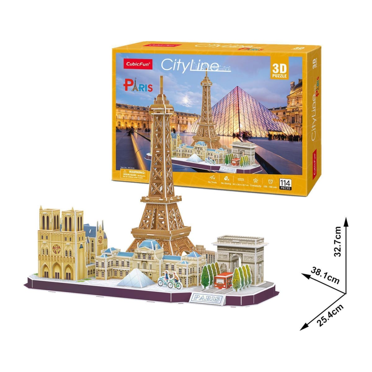 City Line Paris - Puzzle 3D3