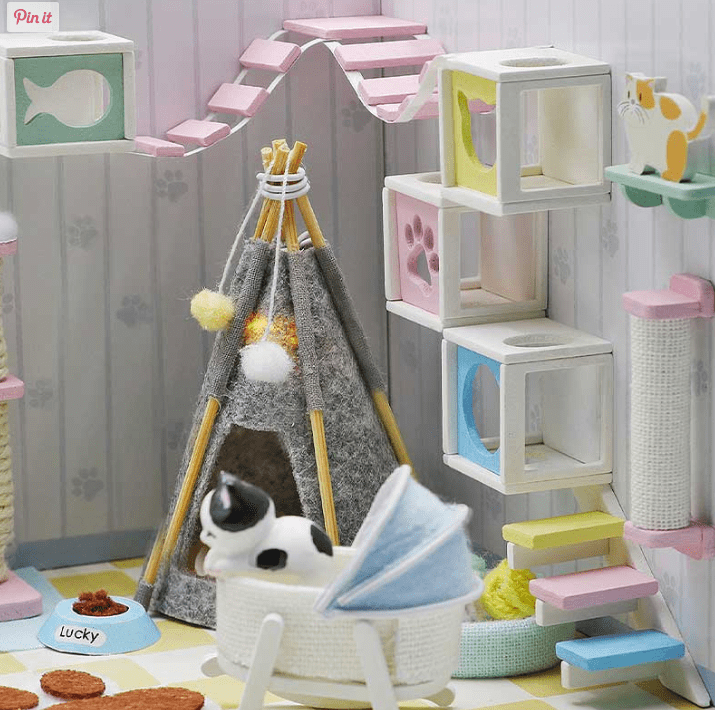 Meow's Home -  Casita Miniatura3