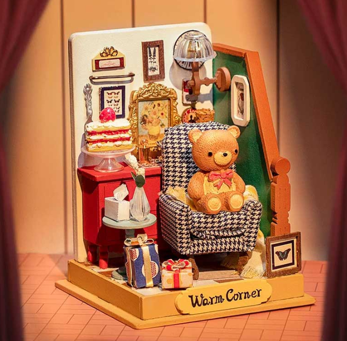 Holiday Living Room - Casita Miniatura3