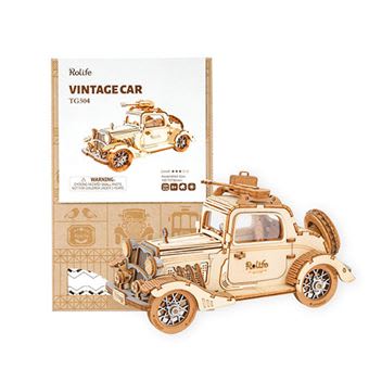 Auto Antiguo - Puzzle 3D3