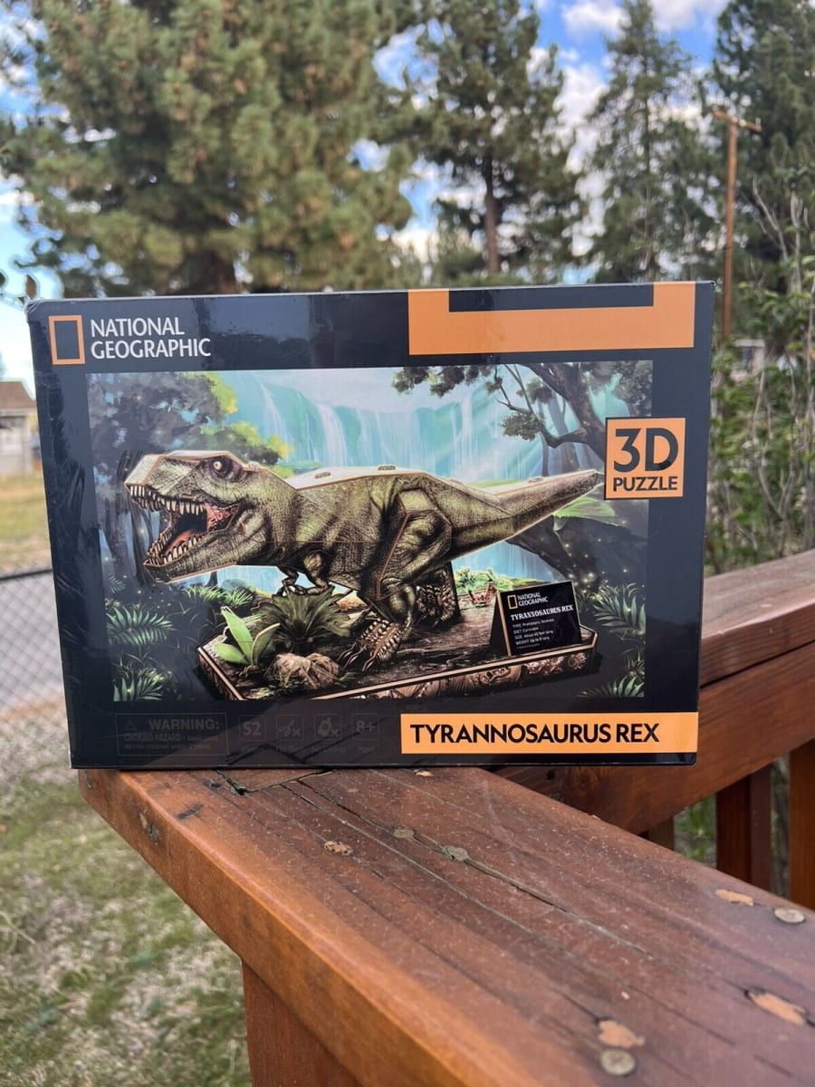 Tiranosaurio Rex - Puzzle 3D2