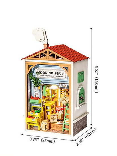 Morning Fruit Store  - Casita Miniatura3