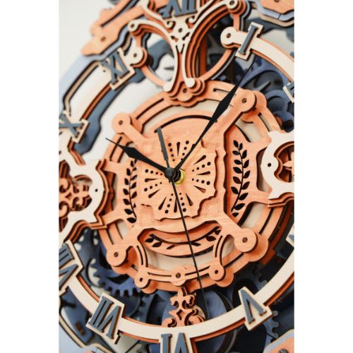 Reloj Mural Romántico (231 Pcs) - Puzzle 3D Madera3