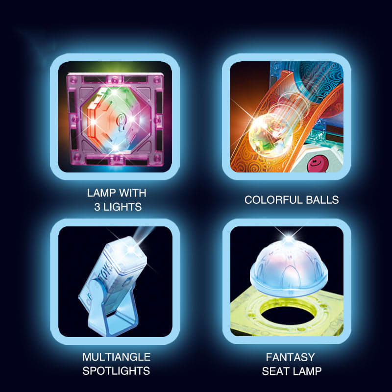 Tobogán Magnético con Iluminación (142 pcs)3