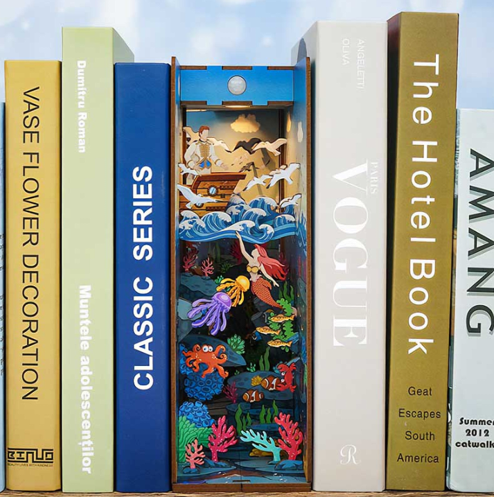 The Little Mermaid Book Nook3