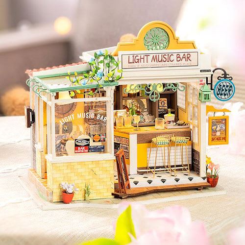 Light Music Bar - Casita Miniatura3