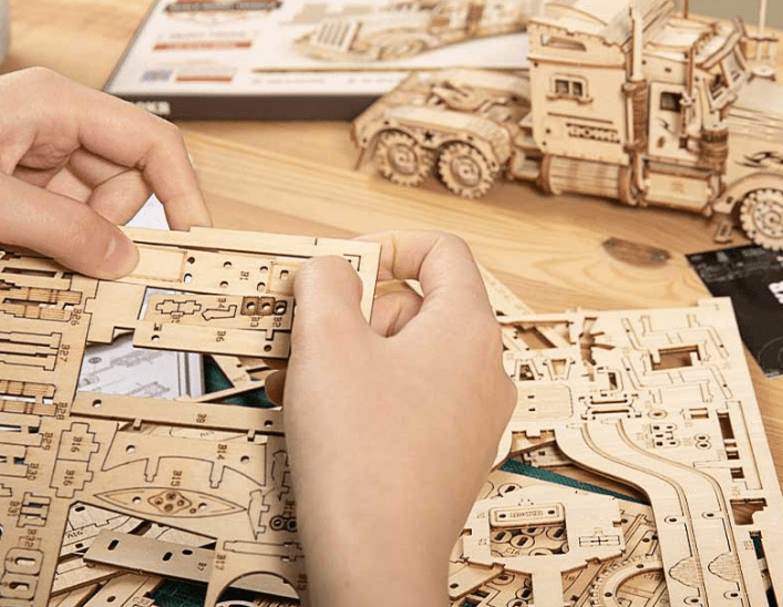 Camión Trailer - Puzzle 3D3