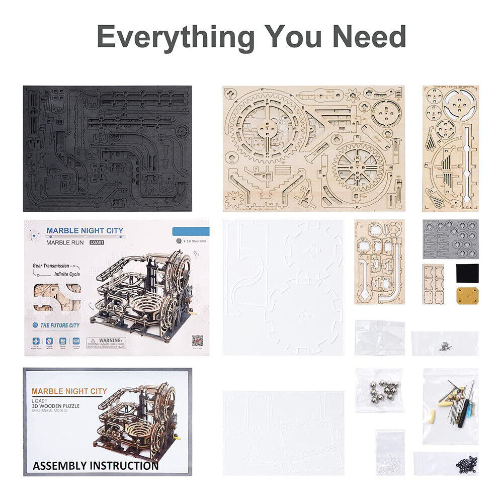 Marble Night City Armable - Carrera de Bolitas3