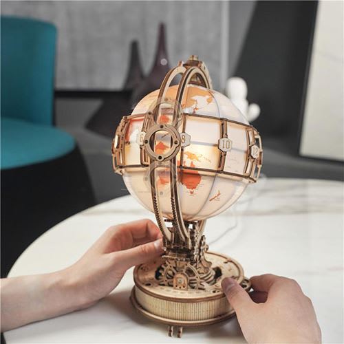 Luminous Globe LED - Puzzle 3D3