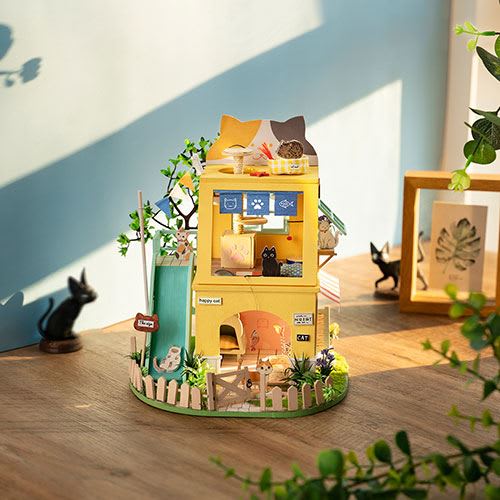 Cat House - Casita Miniatura3