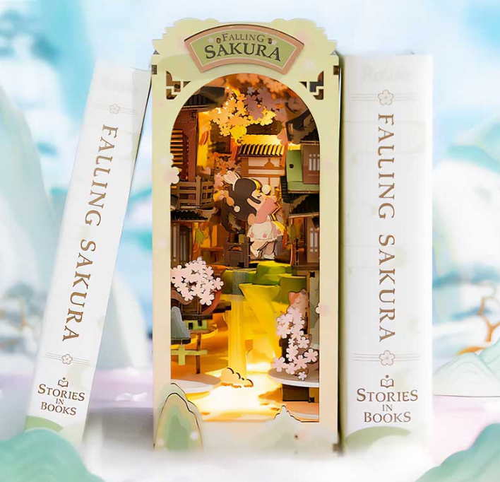 Falling Sakura - Separador de libros4