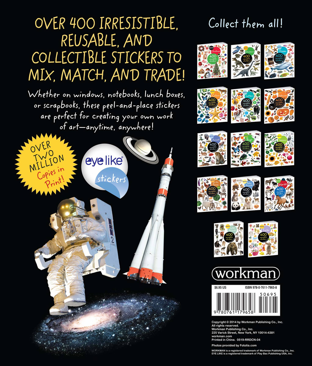 Libro Eyelike Stickers: Space4