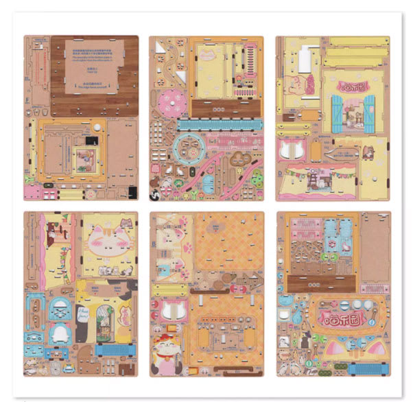 DESK BIN CATS HOUSE - Papelero de Escritorio4