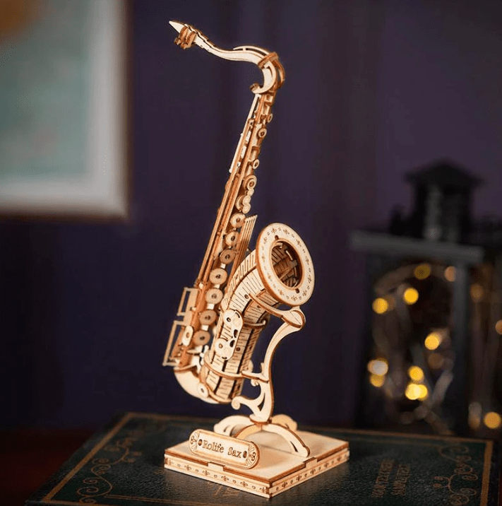 Saxofón - Puzzle 3D4