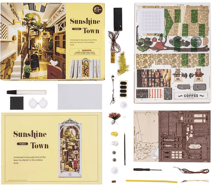 Sunshine Town - Separador de libros4