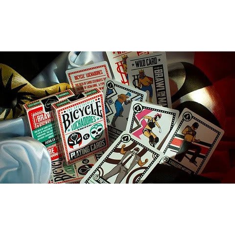 Naipe - Bicycle - Luchadores4