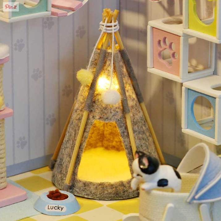 Meow's Home -  Casita Miniatura4