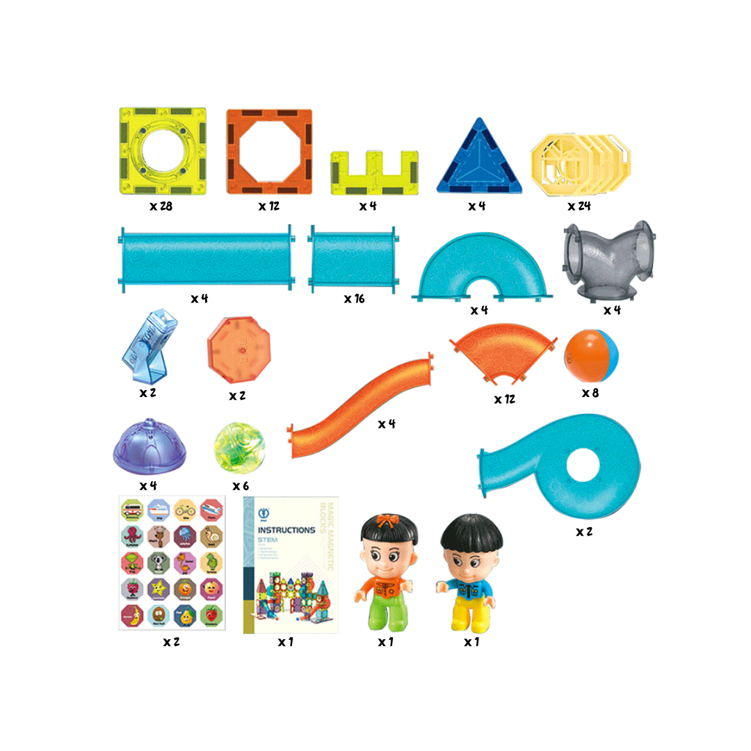 Tobogán Magnético con Iluminación (142 pcs)4