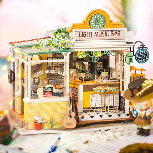 Light Music Bar - Casita Miniatura4
