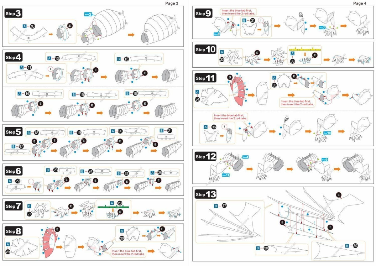 Dragon - Puzzle 3D Metal4