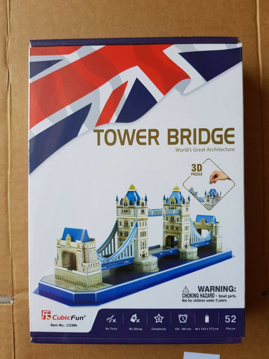 Tower Bridge - Puzzle 3D4