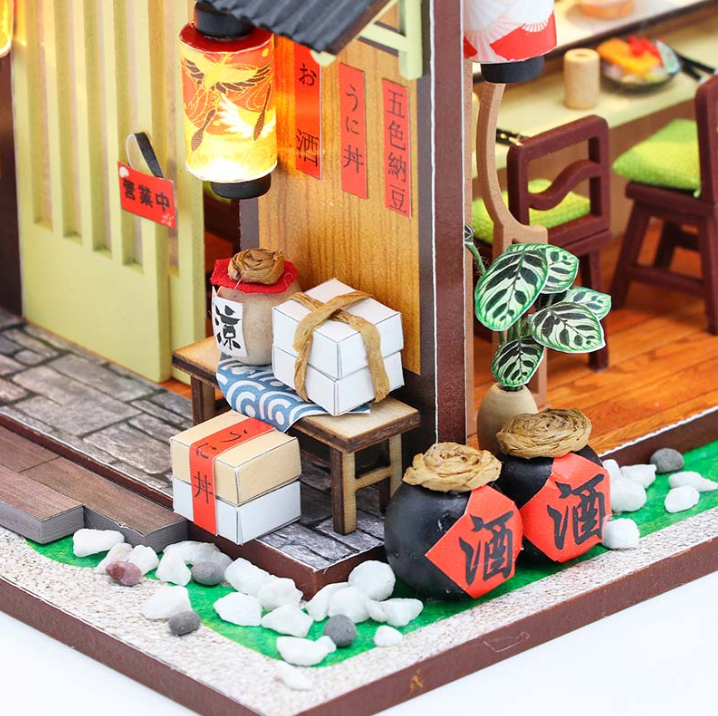 Gibbon Sushi - Casita Miniatura4