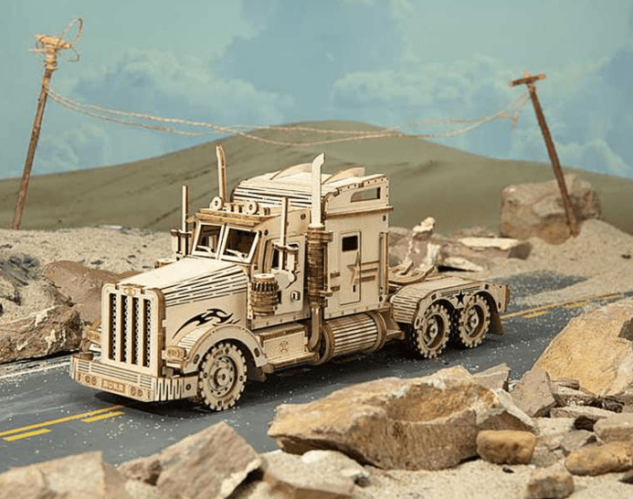 Camión Trailer - Puzzle 3D4