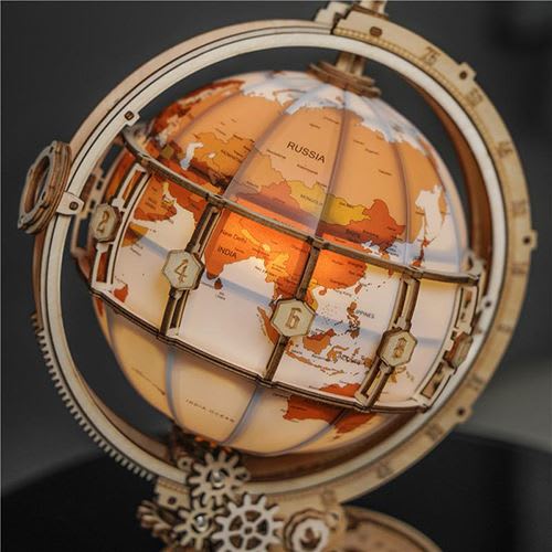 Luminous Globe LED - Puzzle 3D4