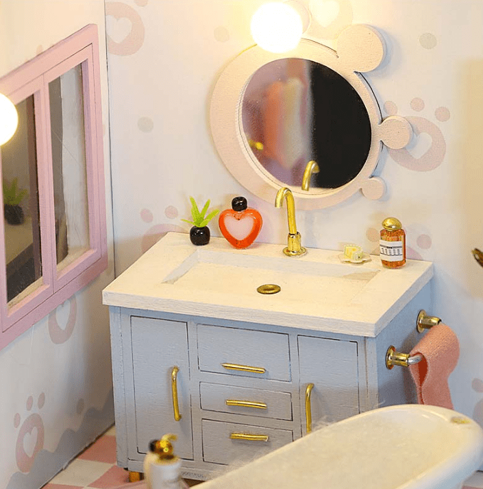 Cosy Bathroom - Casita Miniatura4