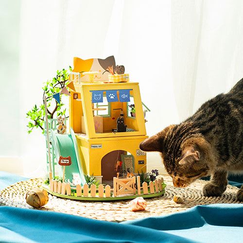 Cat House - Casita Miniatura4