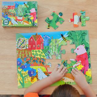 Eeboo: Gardening bear (20 pcs)2