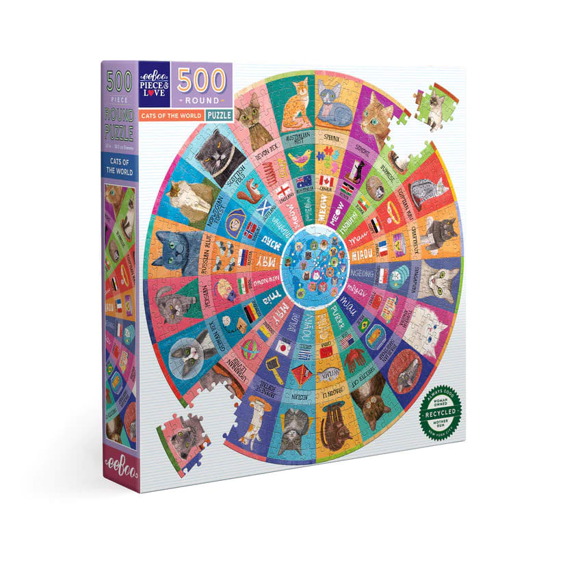 Eeboo: Cats of the world (500 pcs)1