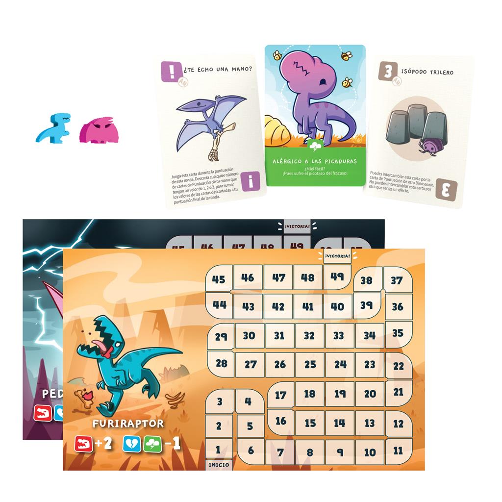 Happy Little Dinosaurs - Expansión para 5-6 Jugadores2