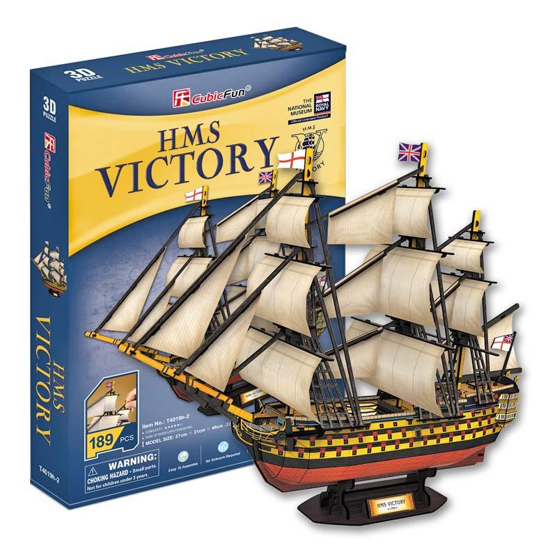 HMS Victory - Puzzle 3D (189 pcs)1