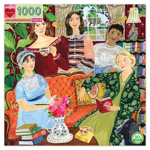 Eeboo: Jane austen's book club (1000 pcs)1