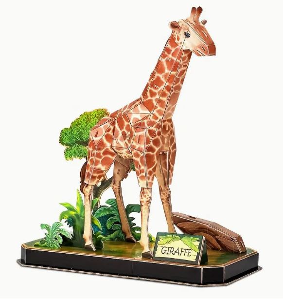 Jirafa - Puzzle 3D (43 pcs)1