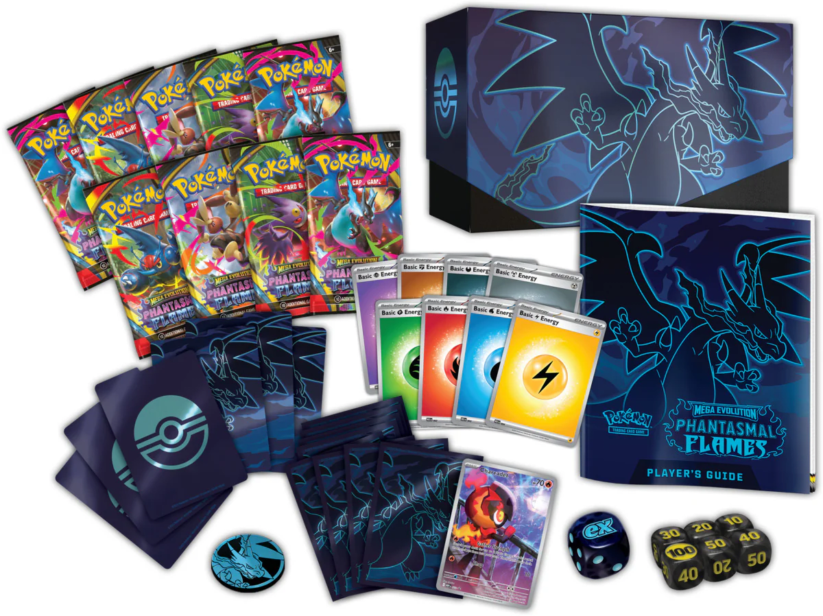 Mega Evolution Phantasmal Flames Elite Trainer Box Inglés1