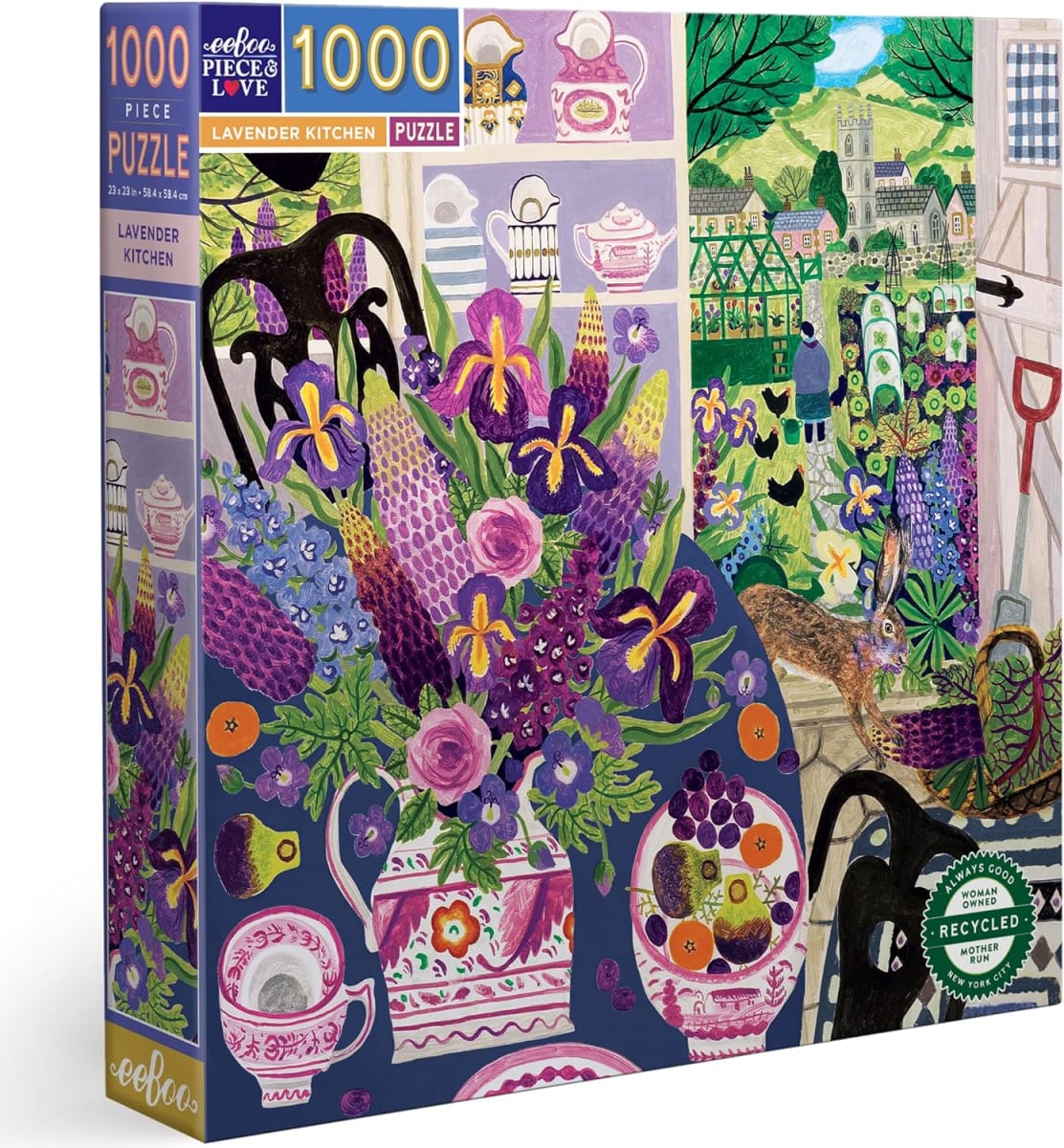 Eeboo: Lavender Kitchen (1000 pcs)1