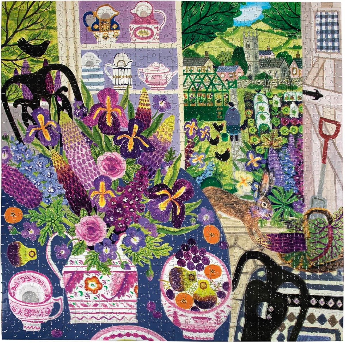 Eeboo: Lavender Kitchen (1000 pcs)2