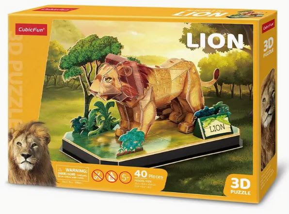 Leon - Puzzle 3D (40 pcs)1