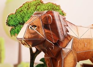 Leon - Puzzle 3D (40 pcs)3