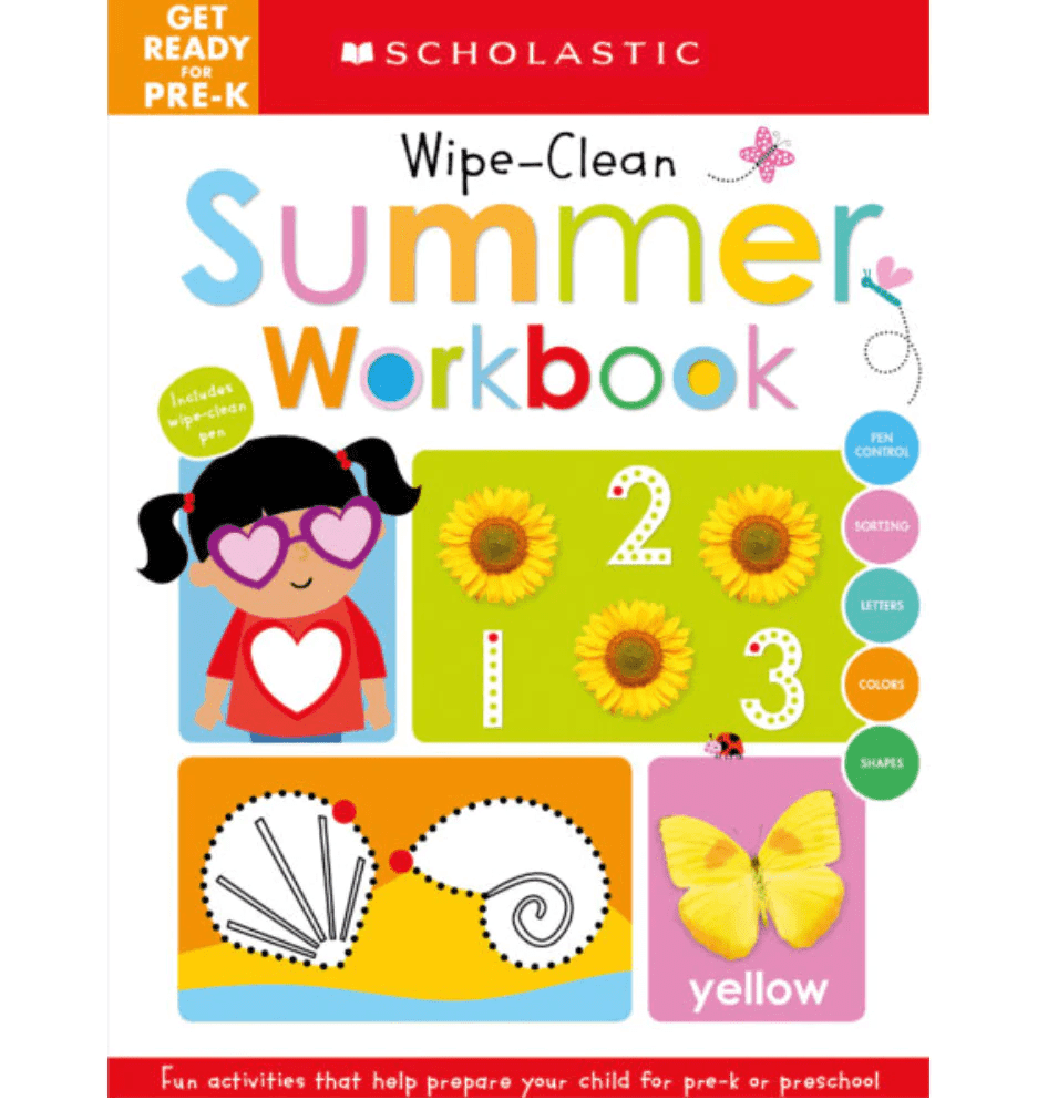 LIBRO DE ACTIVIDADES DE VERANO ESCRIBE Y BORRA: PREPÁRATE PARA PREKINDER1