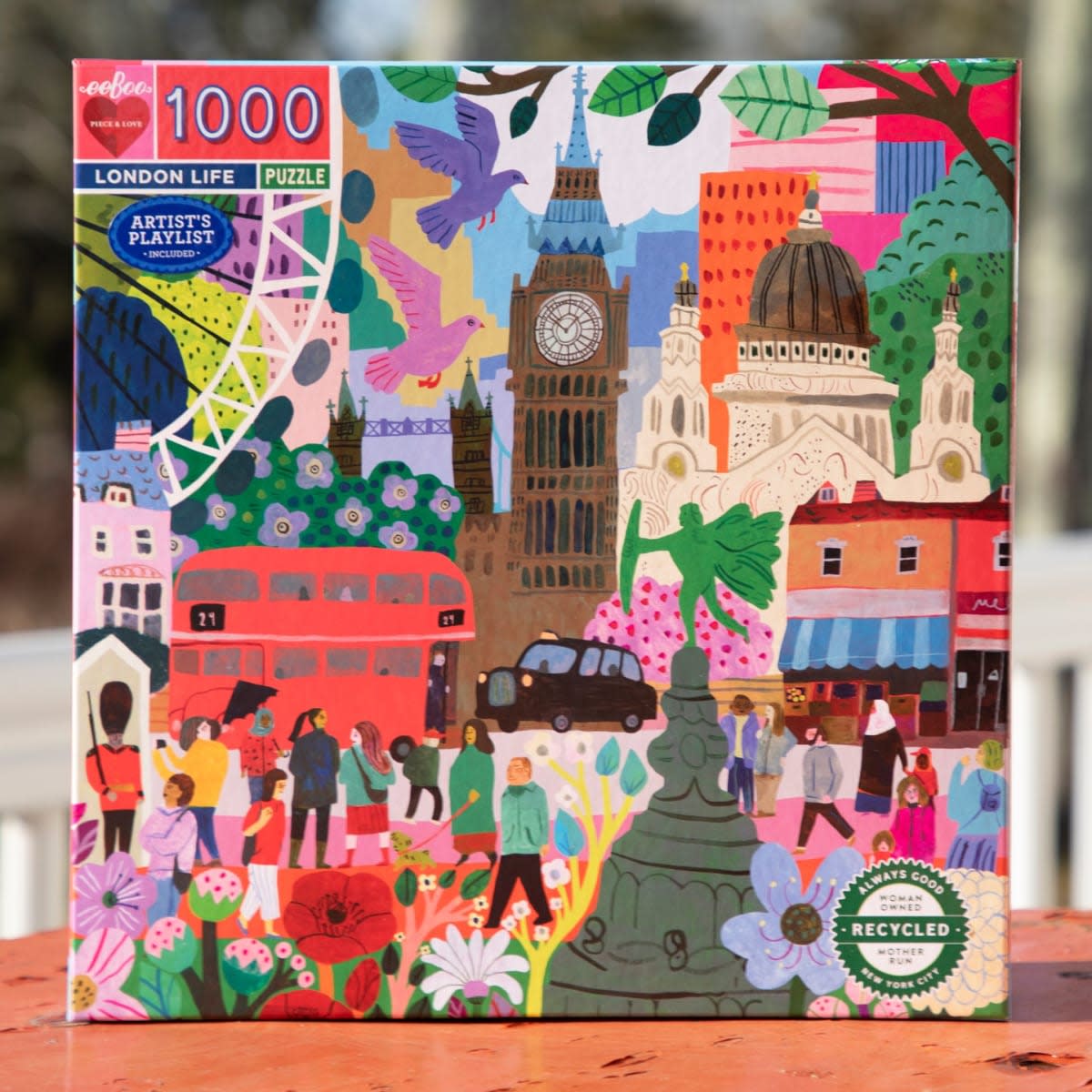 Eeboo: London life (1000 pcs)1