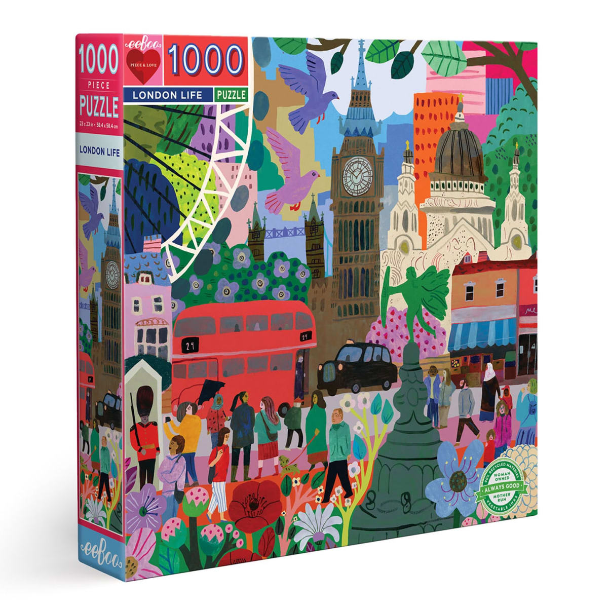 Eeboo: London life (1000 pcs)2