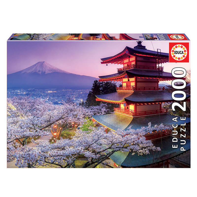 Educa: Monje fuji (2000 pcs) - Puzzle 2D1