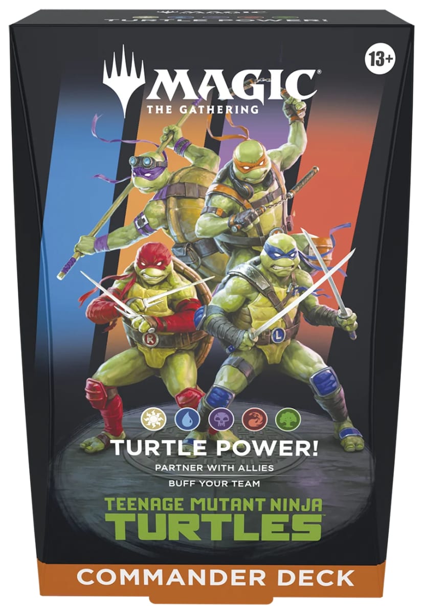MTG – Teenage Mutant Ninja Turtles – Commander Deck – Inglés1