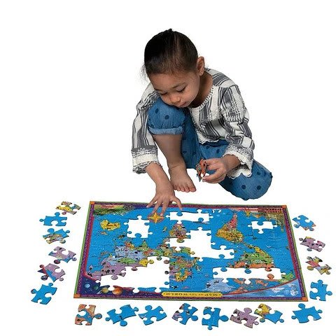 Eeboo: World map (100 pcs)2