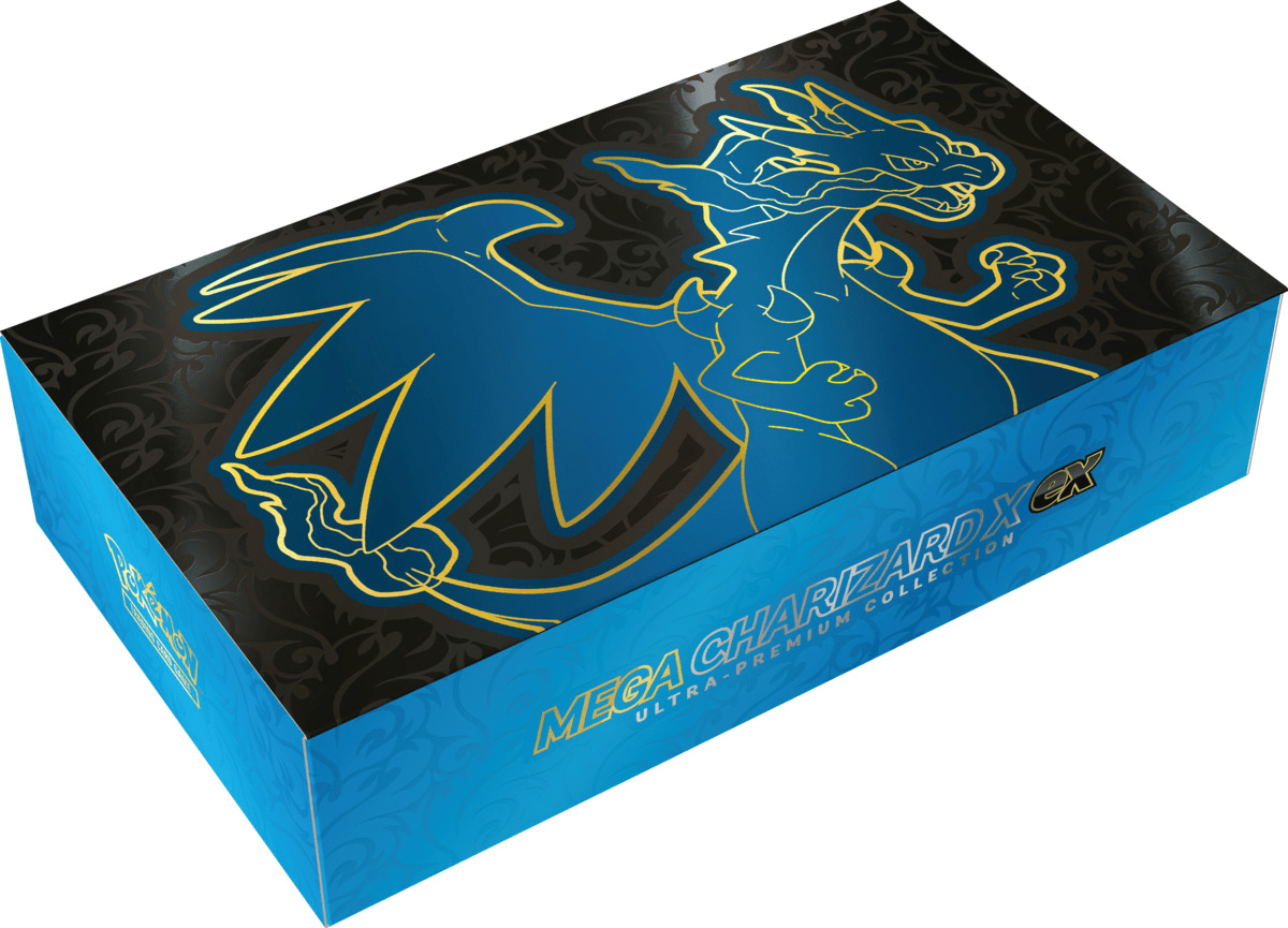 POKEMON TCG MEGA CHARIZARD X EX ULTRA PREMIUM COLLECTION ENGLISH1